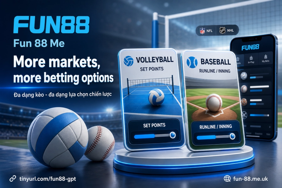 loại kèo cá cược thể thao Fun88 parlay tài xỉu châu Á