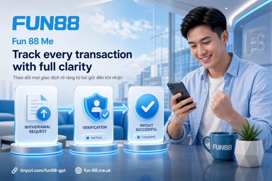 điều kiện rút tiền Fun88 KYC xác minh danh tính OTP bảo mật