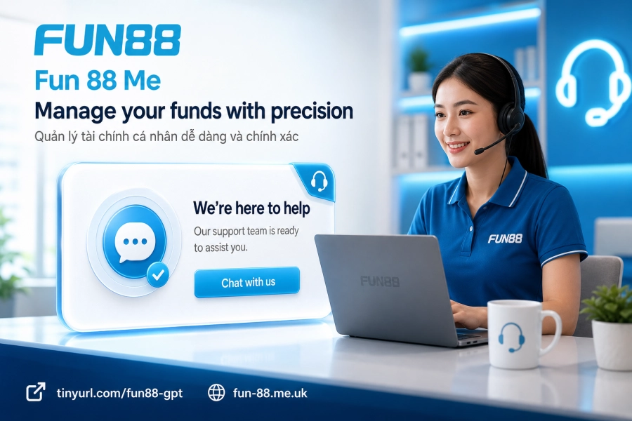 Ứng dụng Fun88 di động hỗ trợ khách hàng 24/7 phản hồi nhanh